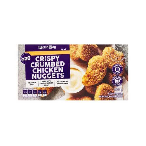 PnP Crumbed Chicken Nuggets 400g